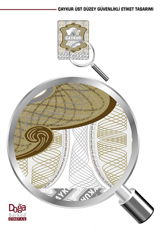 Invisible Baskılı Etiketler