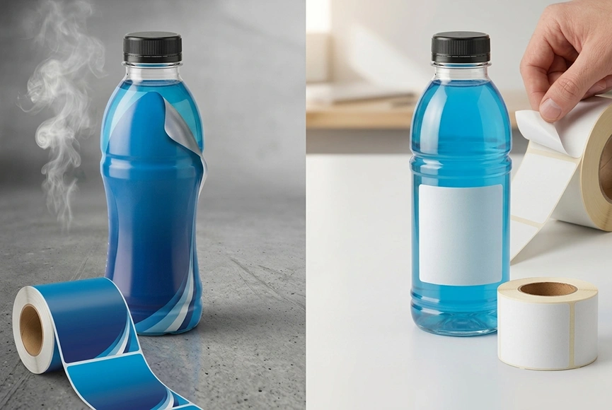 Shrink Sleeve or Adhesive Label? Which for Which Product?